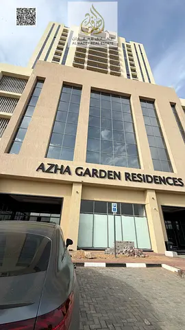 One-bedroom apartment with living room, annual rent with furniture, annual rent with parking, gym, and swimming pool.