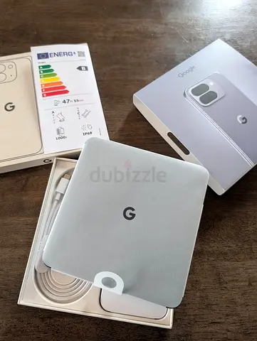 Google Pixel 10 pro fold box with original accessories