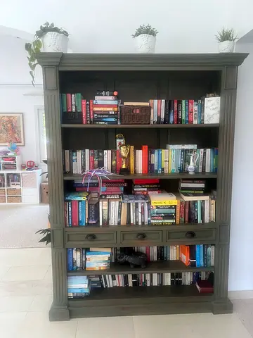 Marina Home Distressed Bookcase