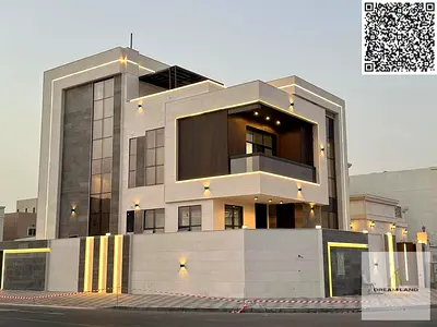 طابقين و روف 4 غرف ماستر بمسبح داخلى بسعر شامل رسوم التسجيل والتمليك تشطيب شخصي تملك حر لجميع الجنسيات