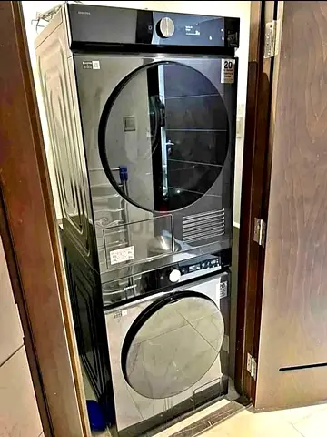 Samsung Bespoke washer separate dryer