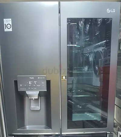 LG ThinQ 4Door Refrigerator with InstaView Door and Water Dispenser