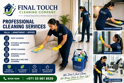 Deep Cleaning Services Villa Apartment Office