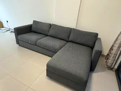Excellent condition Ikea vimle lshape sofabed under storage