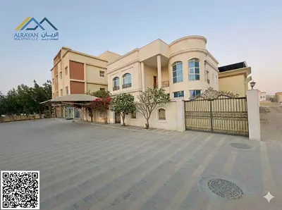 For rent in the heart of Ajman, a fully furnished villa with five master bedrooms in Al Rawda 1 area