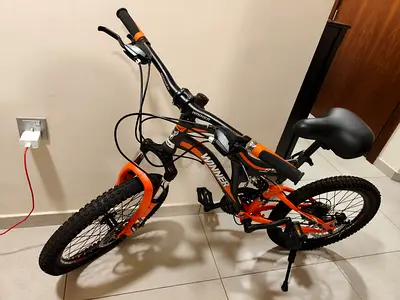 Orange/Black Mountain Bike - Good Condition