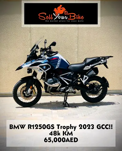 BMW R1250GS Trophy 2023 GCC !!