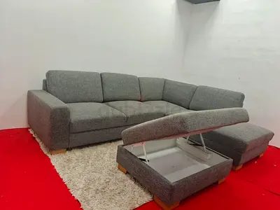Perfect condition Ikea sorvallen lshape sofa without footstool