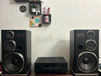 Kenwood 10 inch Vintage Speakers in mint condition