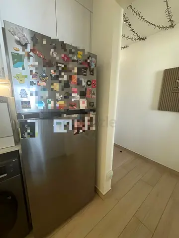 Silver Top-Freezer Refrigerator - Good Working Condition