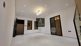 For annual rent - 4 master bedroom villa - with majlis and lounge - modern design - in Al-Haliyo