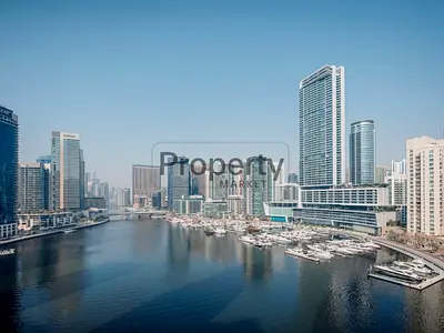 Furnished 2BR + Maids | Balcony | Marina Lake View