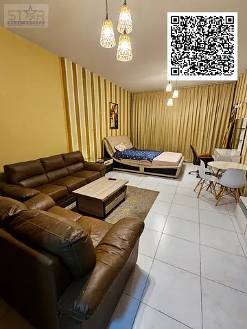 Studio with a balcony for sale in Al Falcon Towers in Al Rashidiya, Ajman