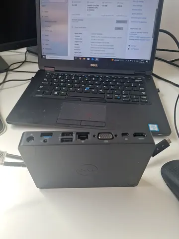 Dell Latitude 5480, i5-6440HQ, 16GB Ram, 480GB SSD with WD15 dock