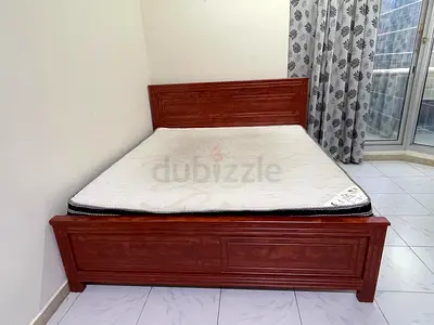 King size bed with mattress tourist club area, Dresing Table, Shoe rack