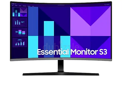 Samsung 32 inch Essential S3 Curved Full HD Monitor - 100Hz- 1 Year Warranty