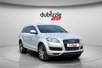 AED 1919/month | 2015 Audi Q7  | GCC Specs | Ref#456486