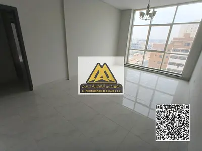 For annual rent: A two-bedroom apartment in Al Jurf 3, Ajman. A prime location near the Chinese Market and Tribal Center. An ideal residential opportu