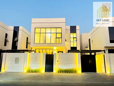 4-bedroom villa with a roof terrace, freehold, available to all nationalities. Own a luxurious European-style villa for sale in Al Zahia, Ajman. Freeh