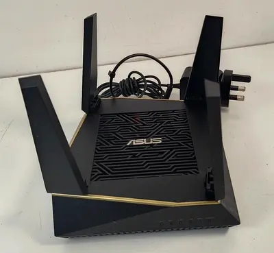 ASUS RT-AX92U AX6100 WiFi 6 4804 Mbps Tri Band 4 Port Wireless Wifi Router