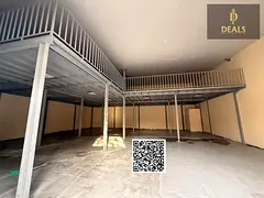 6,500 Sqft Warehouse in Ajman Industrial | Large Mezzanine | 300KW Power | 6 Installments