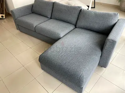 Ikea vimle L shape sofa bed L-shaped 3-seater Sofa with Chaise - Good Condition