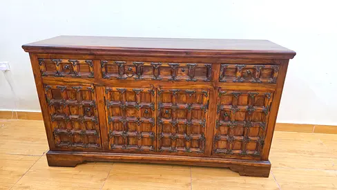 Marina Home Solid Wood Antique Sideboard