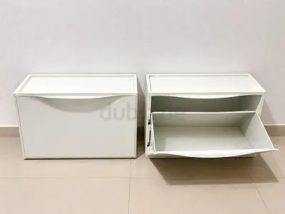 IKEA White Shoe Cabinet (40 each or 70 for both)