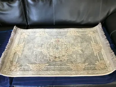 Persian-Style Area Rug (80x50 cm)