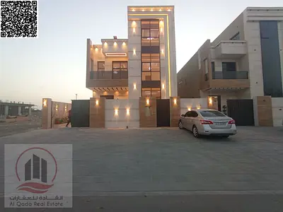 فيلا للبيع 6 غرف مع روف بعجمان منطقة الحيلو 1  3014 قدم تملك حر لجميع الجنسيات