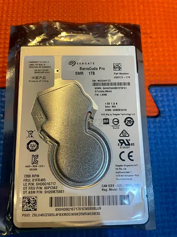 HDD 2.5’ Slim Seagate Barracuda Pro SMR 1TB