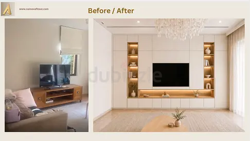 Modern Living Room Joinery Works