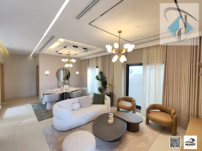 Furnished villa for rent in a prestigious area, finished in a modern style.