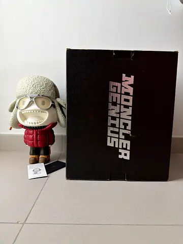 Moncler Genius collectible figure with original box