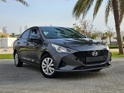 Hyundai Accent Comfort 2023 - GCC Premium Condition With Navigation Low KM Clean Family Car