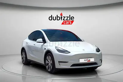 AED 1322/month | 2022 Tesla Model Y  | GCC Specs | Ref#456373