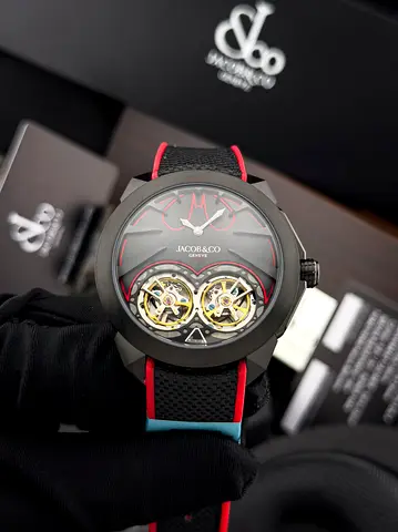 Jacob Co. Batman Gotham City Super Clone 46MM Watch