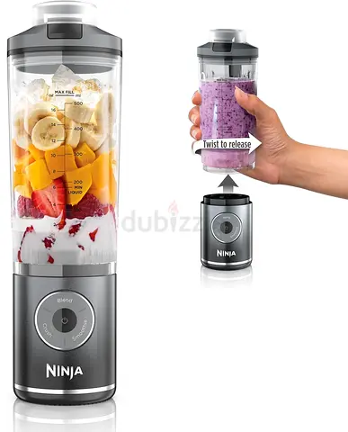 Ninja Blast Max, Portable  Personal Blender + Twist  Go, Smoothie