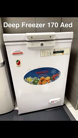 Generaltec Deep Freezer - Compact Upright Chest Freezer, 170 AED