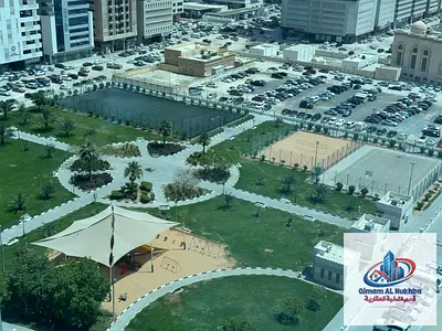 باركينج وجيم ومسبح مجانًا – أجمل وأكبر مساحة شقة غرفتين وصالة في الممزر، مع غرفة خادمة وغرفة غسيل .