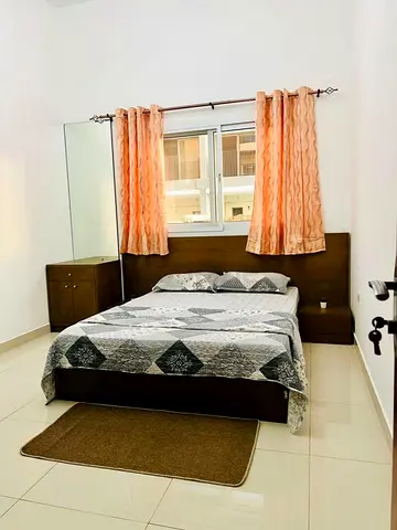 Fully Furnished Bedroom with Private Washroom in JVC
