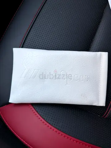 Le Specs white sunglasses pouch / soft case