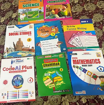 Text books Indian curriculum grade 4