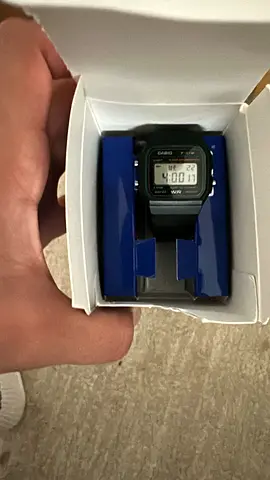 Casio f-91w watche men black