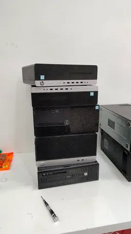 5 Used Small Desktop PCs - Multiple HP/Dell Units - i5 8th gen, 8 GB RAM, 500gb/1 tb