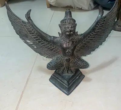 Bronze Garuda Statue - Decorative Collectible