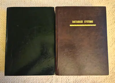 Old computer science (databases and C++) books