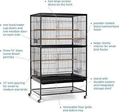 Massive Flight Cage For Birds and Parrots