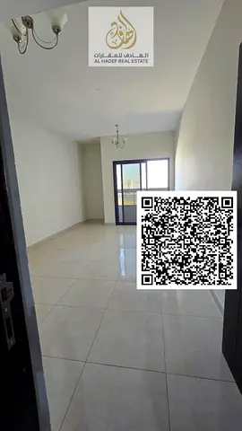 شقة غرفتين وصالة بالجرف 3 تكييف مركزي 2 حمام وبلكونة مساحات واسعة موقع مميز قريب الخدمات والمسجد السوق الصيني وودليم بارك 40 ألف 4 أو 6 دفعات مساحه مم