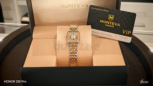 Luxury MONTEVA Genève Ladies Watch – Swiss Classic Design | 5 Years Warranty